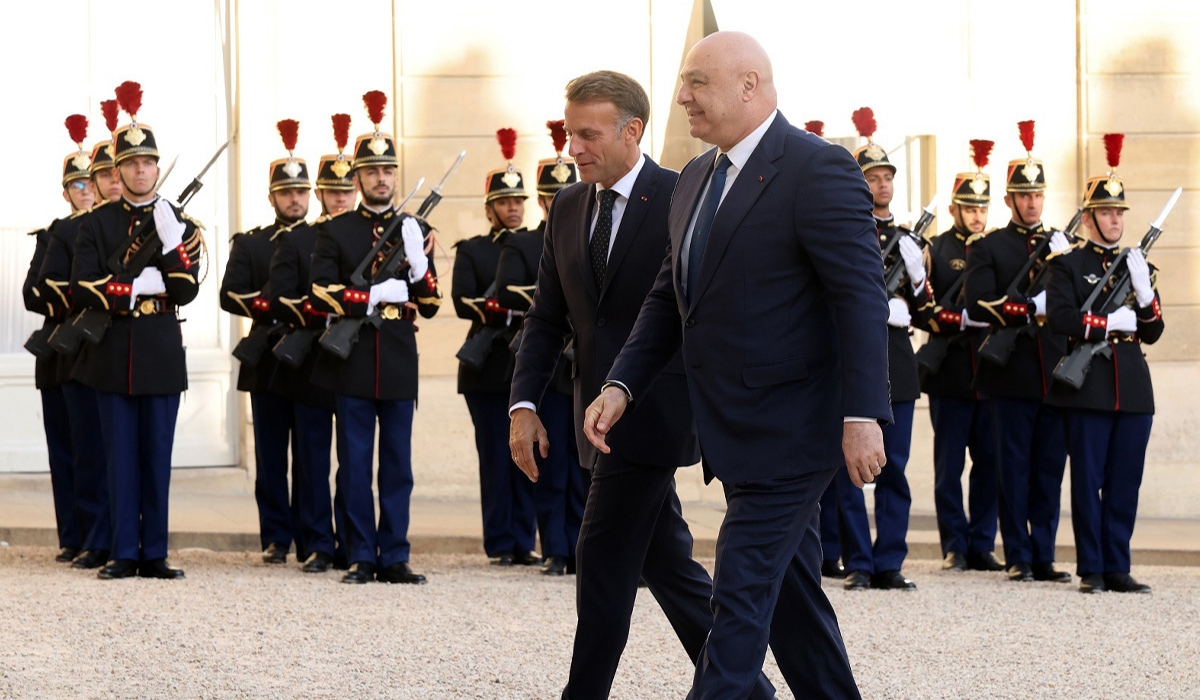 French and Lebanese Presidents Discuss Developments in Lebanon
